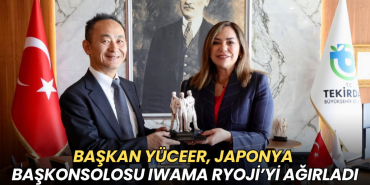 Tekirdağ haberleri - Başkonsolosu Iwama Ryoji’yi ağırladı