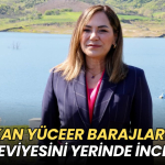Tekirdağ haberleri - Başkan Yüceer barajlardaki su seviyesini inceledi