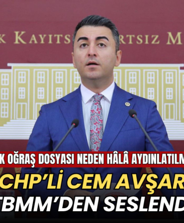Cem Avşar TBMM’de sordu: Burak Oğraş dosyası neden hâlâ aydınlatılmadı? 3 Tekirdağ haberleri - Cem Avşar TBMM’de sordu: Burak Oğraş dosyası neden hâlâ aydınlatılmadı?