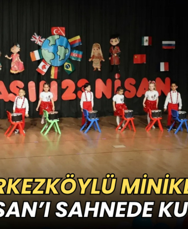 Çerkezköy'de minikler 23 Nisan'ı sahnede kutladı 9 Tekirdag haberleri - Çerkezköy'de minikler 23 Nisan'ı sahnede kutladı