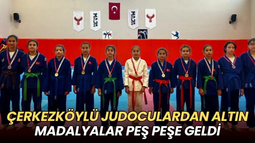 Tekirdağ haberleri - Çerkezköylü judoculardan altın madalyalar peş peşe geldi