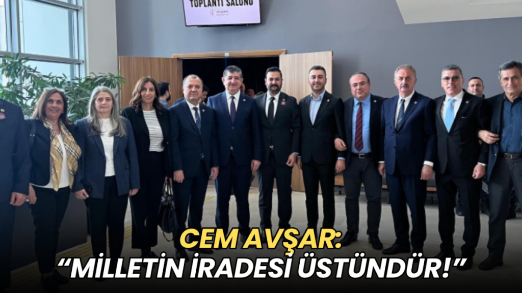 Tekirdağ haberleri - CHP'li Cem Avşar'dan Ataşehir seçimleri mesajı: Milletin iradesi üstündür!