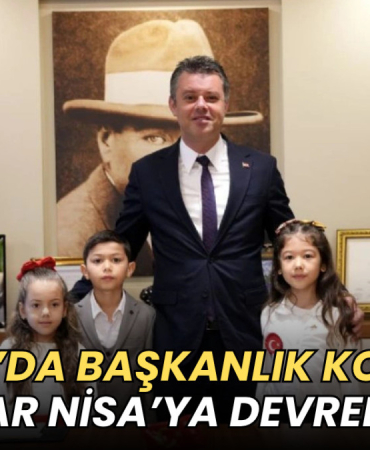 Çorlu’da başkanlık koltuğu Ebrar Nisa’ya devredildi 8 Tekirdağ haberleri - Çorlu’da başkanlık koltuğu Ebrar Nisa’ya devredildi