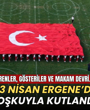 Törenler, gösteriler ve makam devri... Ergene’de 23 Nisan coşkuyla kutlandı 3 Törenler, gösteriler ve makam devri... Ergene’de 23 Nisan coşkuyla kutlandı