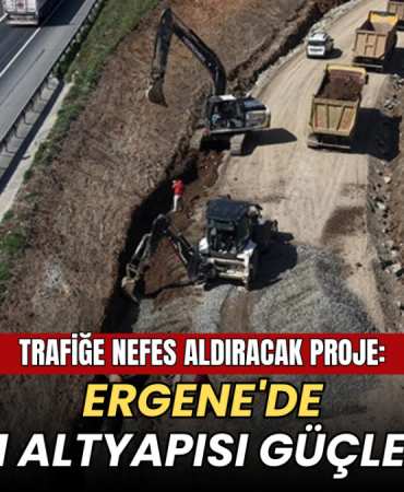 Trafiğe nefes aldıracak: Ergene'de ulaşım altyapısı güçleniyor! 8 Tekirdağ haberleri - Trafiğe nefes aldıracak: Ergene'de ulaşım altyapısı güçleniyor!