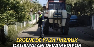 Tekirdağ haberleri - Ergene'de yaza hazırlık çalışmaları devam ediyor