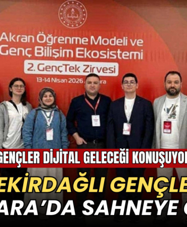 Teknoloji zirvesi başladı: Tekirdağlı gençler sahneye çıktı 10 Tekirdağ haberleri - Teknoloji zirvesi başladı: Tekirdağlı gençler sahneye çıktı