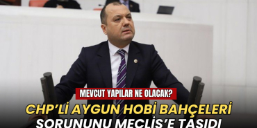 CHP'li Aygun, hobi bahçeleri sorununu Meclis'e taşıdı: Mevcut yapılar ne olacak? 4 Tekirdağ haberleri - CHP'li Aygun, hobi bahçeleri sorununu Meclis'e taşıdı: Mevcut yapılar ne olacak?