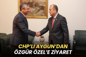 Tekirdağ haberleri - CHP'li İlhami Özcan Aygun’dan Özgür Özel’e ziyaret