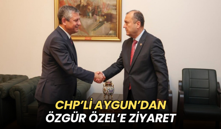 CHP'li İlhami Özcan Aygun’dan Özgür Özel’e ziyaret 1 Tekirdağ haberleri - CHP'li İlhami Özcan Aygun’dan Özgür Özel’e ziyaret