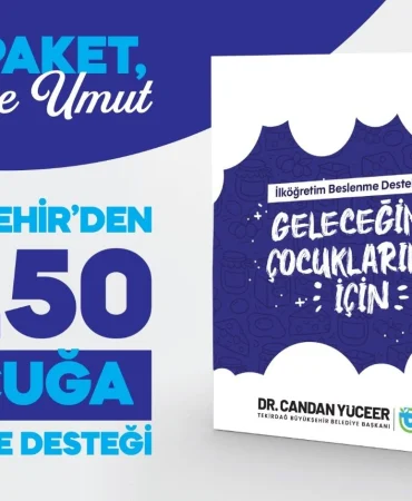 Tekirdağ haberleri - Tekirdağ Büyükşehir'den öğrencilere beslenme destek paketi