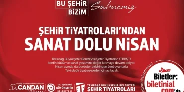 Tekirdağ haberleri - Nisan ayı tiyatro programı