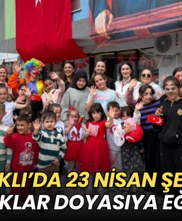Kapaklı’da 23 Nisan şenliği: Çocuklar doyasıya eğlendi 4 Tekirdağ haberleri - Kapaklı’da 23 Nisan şenliği: Çocuklar doyasıya eğlendi
