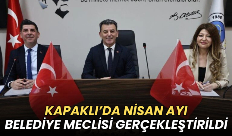 Tekirdağ haberleri - Kapaklı Belediye Meclisi toplantısı
