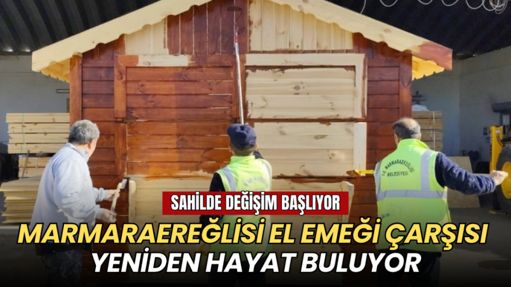 Tekirdağ haberleri - Marmaraereğlisi'nde dışa bağımlılık azalıyor: El Emeği Çarşısı yeniden hayat buluyor