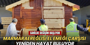 Tekirdağ haberleri - Marmaraereğlisi'nde dışa bağımlılık azalıyor: El Emeği Çarşısı yeniden hayat buluyor