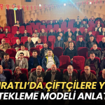 Tekirdağ haberleri - Muratlı’da çiftçilere yeni destekleme modeli anlatıldı