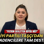 Tekirdağ haberleri - İYİ Partili Selcan Taşçı'dan madencilere destek: Patron devletten büyük mü?