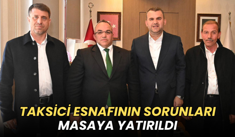 Tekirdağ haberleri - Taksici esnafı Nallar’ı ziyaret etti