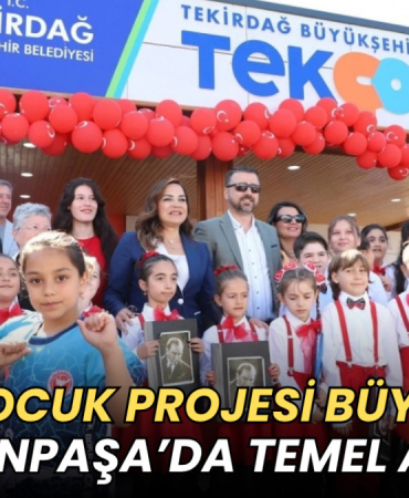 TEK Çocuk projesi büyüyor: Tekirdağ Büyükşehir 23 Nisan'da Süleymanpaşa'da temeli atacak! 8 Tekirdağ haberleri - TEK Çocuk projesi büyüyor: Tekirdağ Büyükşehir 23 Nisan'da Süleymanpaşa'da temeli atacak!