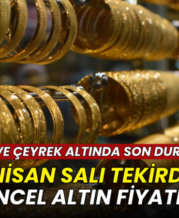 Tekirdağ altın fiyatları 21 Nisan 2026: Gram, çeyrek ve Cumhuriyet altını ne kadar? 3 Tekirdağ haberleri - Tekirdağ altın fiyatları 21 Nisan 2026: Gram, çeyrek ve Cumhuriyet altını ne kadar?