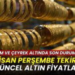 Tekirdağ haberleri - Tekirdağ altın fiyatları 30 Nisan 2026: Gram, çeyrek ve Cumhuriyet altını ne kadar?