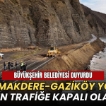 Tekirdağ haberleri - Büyükşehir Belediyesi duyurdu: Uçmakdere-Gaziköy yolu 20 gün trafiğe kapalı olacak!