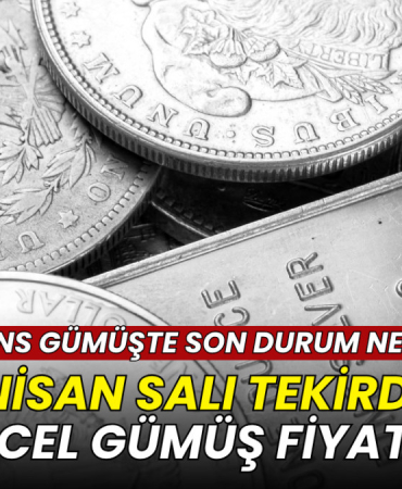 Gümüş fiyatları 21 Nisan 2026: Gram gümüş kaç TL oldu? İşte son durum 2 Tekirdağ haberleri - Gümüş fiyatları 21 Nisan 2026: Gram gümüş kaç TL oldu? İşte son durum
