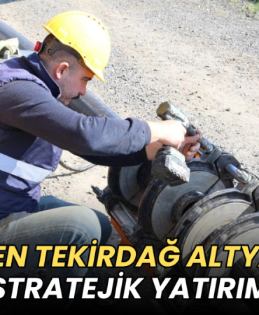 TESKİ'den Tekirdağ altyapısına stratejik yatırım 5 Tekirdağ haberleri - TESKİ'den Tekirdağ altyapısına stratejik yatırım