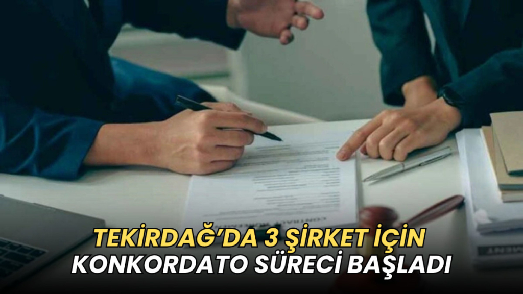 Tekirdağ haberleri - Tekirdağ’da görülen konkordato davasına ilişkin temsili görsel