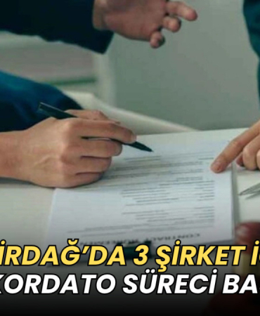 Tekirdağ'da 3 şirkete konkordato kararı: 3 aylık geçici mühlet verildi 3 Tekirdağ haberleri - Tekirdağ’da görülen konkordato davasına ilişkin temsili görsel