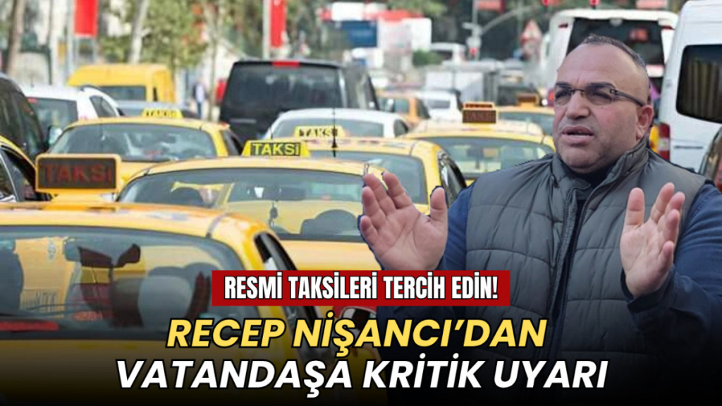 Tekirdağ haberleri - Recep Nişancı'dan korsan taksilere karşı uyarı