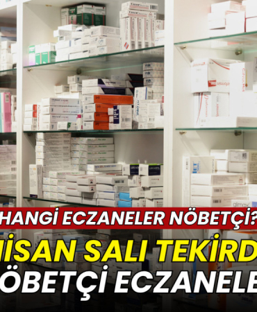 Tekirdağ nöbetçi eczaneler 21 Nisan 2026: İlçe ilçe güncel liste 10 Tekirdağ haberleri - Tekirdağ nöbetçi eczaneler 21 Nisan 2026: İlçe ilçe güncel liste