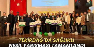 Tekirdağ haberleri - Tekirdağ’da sağlıklı nesil yarışması tamamlandı