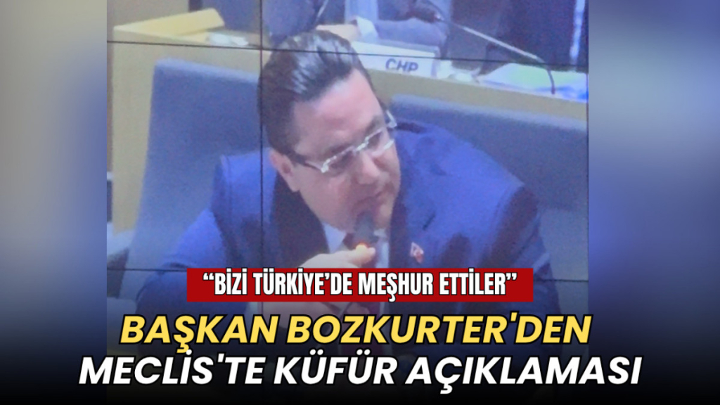 Tekirdağ haberleri - Başkan Bozkurter'den Meclis'te küfür açıklaması: Bizi Türkiye'de meşhur ettiler