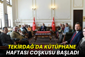 Tekirdağ haberleri - Kütüphane Haftası etkinlikleri için ziyaret