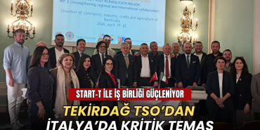 Tekirdağ TSO’dan İtalya’da kritik temas: START-T ile iş birliği güçleniyor 3 Tekirdağ haberleri - Tekirdağ TSO’dan İtalya’da kritik temas: START-T ile iş birliği güçleniyor
