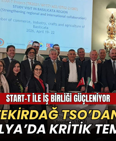 Tekirdağ TSO’dan İtalya’da kritik temas: START-T ile iş birliği güçleniyor 5 Tekirdağ haberleri - Tekirdağ TSO’dan İtalya’da kritik temas: START-T ile iş birliği güçleniyor