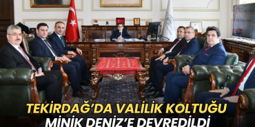 Tekirdağ haberleri - Tekirdağ’da valilik koltuğu minik Deniz’e devredildi