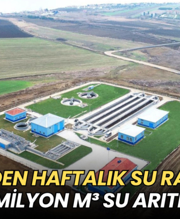 TESKİ’den haftalık su raporu: 1,1 milyon m³ su arıtıldı 7 Tekirdağ haberleri - TESKİ’den haftalık su raporu: 1,1 milyon m³ su arıtıldı