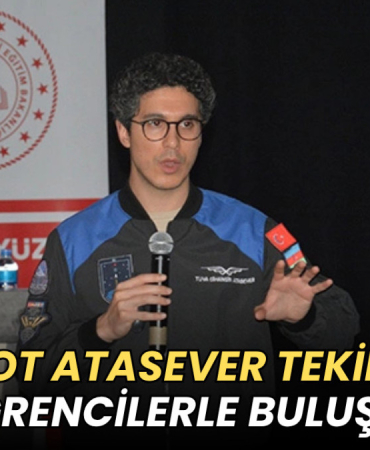 Tekirdağ haberleri -Astronot Tuva Cihangir Atasever’in Tekirdağ’daki öğrenci buluşmasından görüntüler