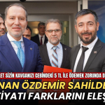 Tekirdağ haberleri - Yeniden Refahlı Kenan Özdemir sahildeki çay fiyatı farklarını eleştirdi