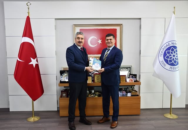 Tekirdağ haberleri - Ergül Halisçelik’ten NKÜ’ye ziyaret: Üniversite-şehir iş birliği masada