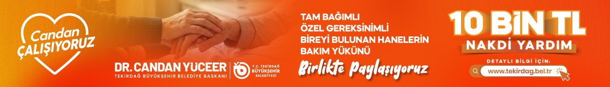 Tekirdağ Büyükşehir Belediyesi Gıda Yardımı