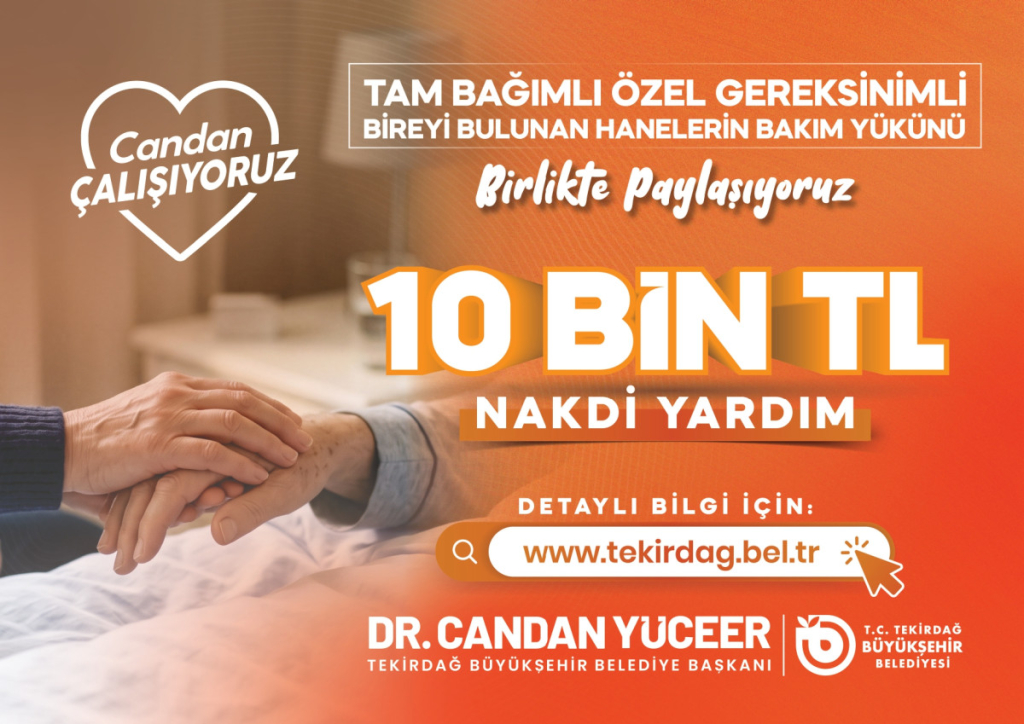 TEKİRDAĞ BÜYÜKŞEHİR BELEDİYESİ 15 MAYIS REKLAM GÖRSELİ
