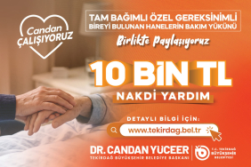 TEKİRDAĞ BÜYÜKŞEHİR BELEDİYESİ 15 MAYIS REKLAM GÖRSELİ