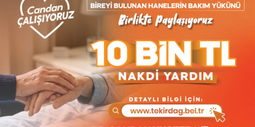 TEKİRDAĞ BÜYÜKŞEHİR BELEDİYESİ 15 MAYIS REKLAM GÖRSELİ