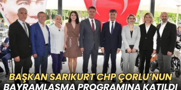 Ahmet Sarıkurt CHP Çorlu’nun bayramlaşma programına katıldı 3 Tekirdağ haberleri - Ahmet Sarıkurt CHP Çorlu’nun bayramlaşma programına katıldı