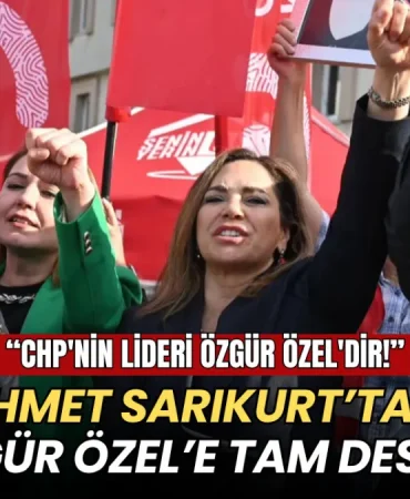 Ahmet Sarıkurt’tan Özgür Özel’e destek: “CHP'nin lideri Özgür Özel'dir!” 5 Tekirdağ haberleri - Ahmet Sarıkurt’tan Özgür Özel’e destek: “CHP'nin lideri Özgür Özel'dir!”