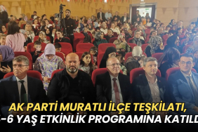 Tekirdağ haberleri - AK Parti Muratlı İlçe Teşkilatı, 4-6 yaş etkinlik programına katıldı